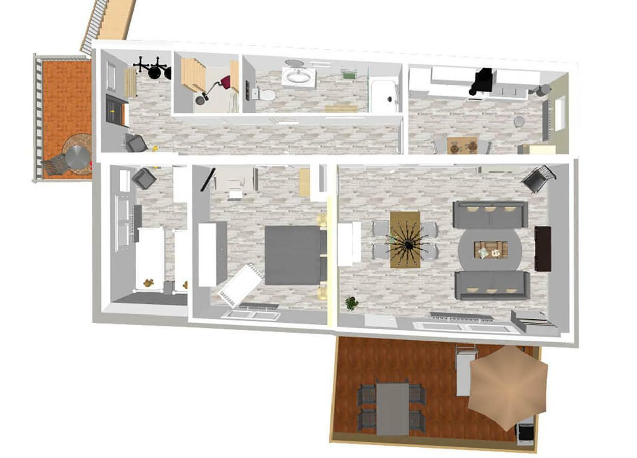 Grosse, Helle Ferienwohnung Mit 2 Balkonen Auf Dem Bauernhof In Der Lueneburger Heide Oetzen Экстерьер фото